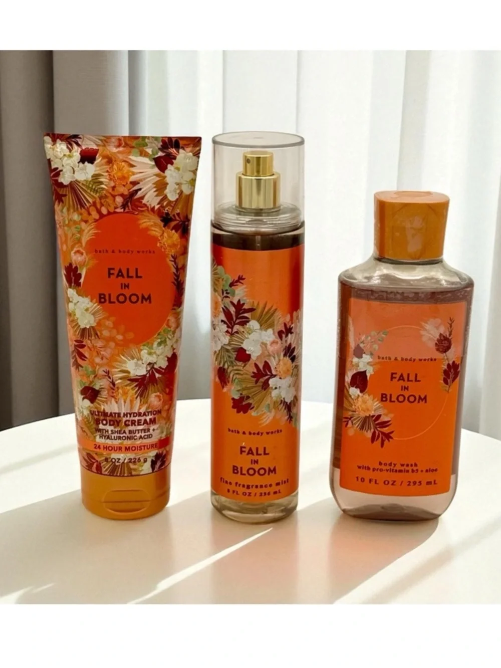 Bath and Body Works Fall in Bloom Lotion Body Care Gift Set NWT